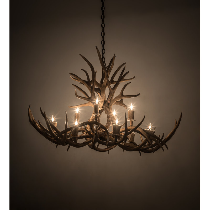 Rustic Lodge 10 - Light Chandelier