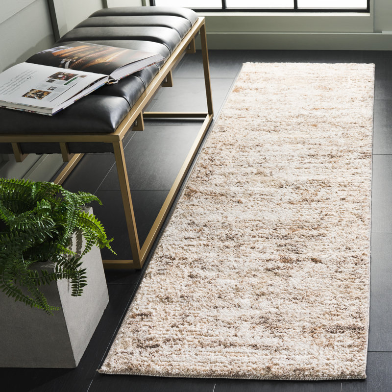 Tapis à motif abstrait Rothschild, Tapis de couloir 2 pi 2 po x 8 pi