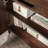 Library Base, Brown Finish