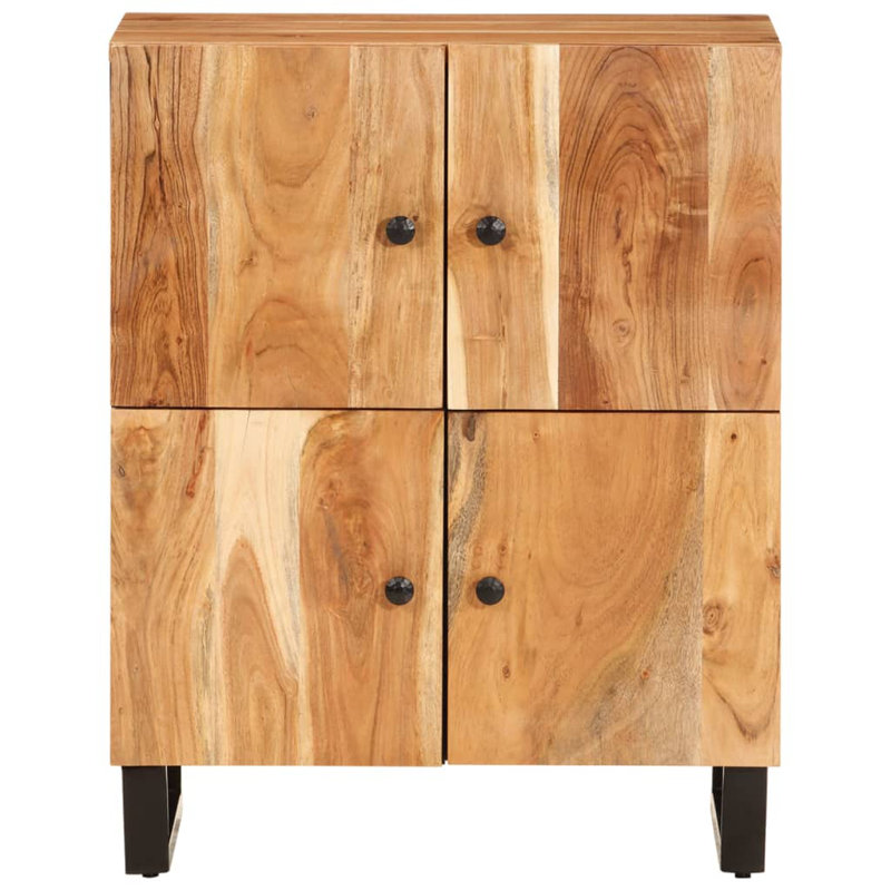 Lorez 60cm Solid Wood Sideboard, Acacia
