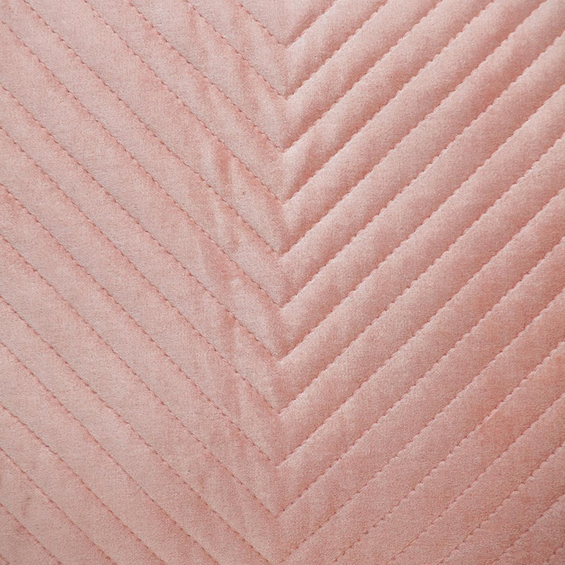 Coussin décoratif jaune touffeté lombaire, Rose