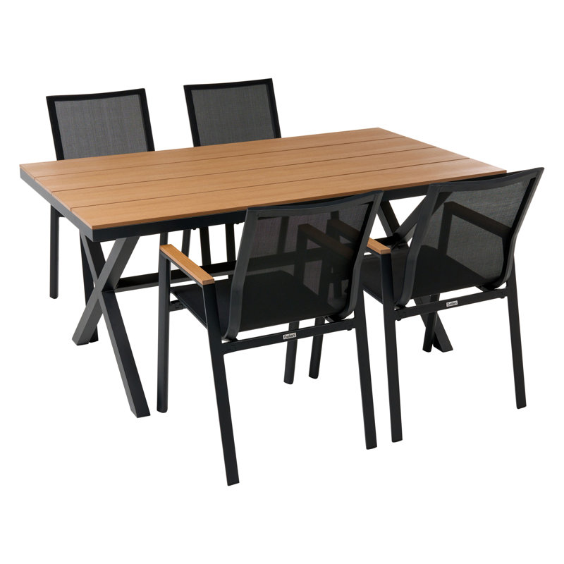 4 - Person Patio Dining Set with Rectangular Table