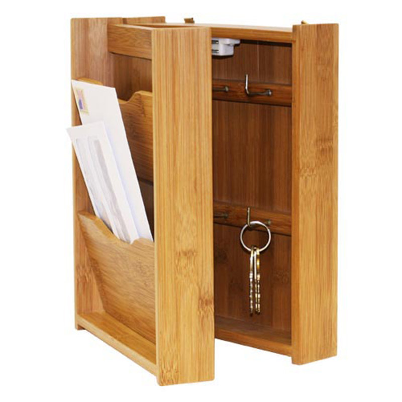 Solid Wood Wall Organizer