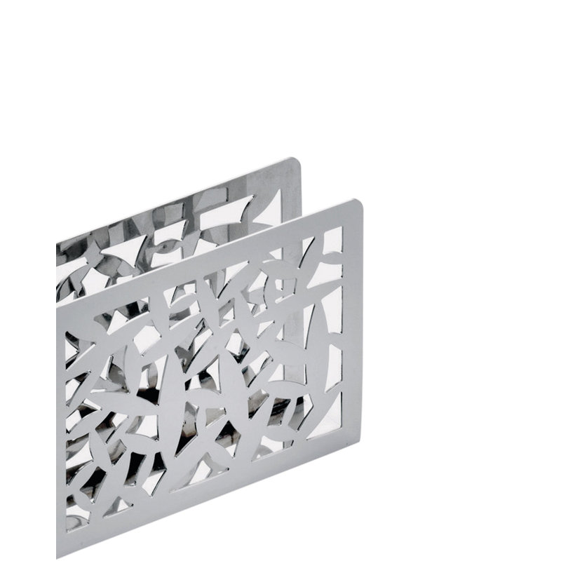 Polished Stainless Steel Cactus Napkin Holder