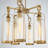 YASMIN 6-Light Linear Chandelier
