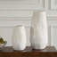 Ensemble de 3 vases d'extérieur émaillés Uttermost
