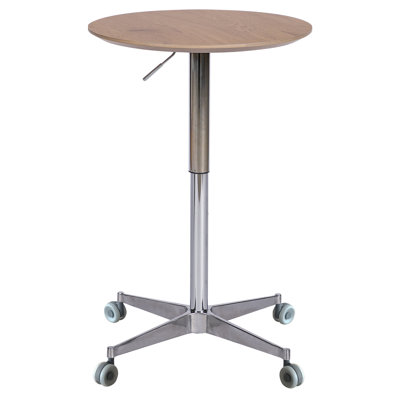 Round Metal Base Dining Table
