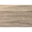 Table de bureau pour petits espaces, 122 cm (48 po), plateau en stratifié brun, structure en métal noir, bureau contemporain, stratifié taupe, métal, espace de travail pratique