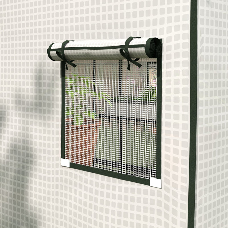 Brinna Shade Cloth and Cover, White, 190cm H x 140cm W x 143cm D