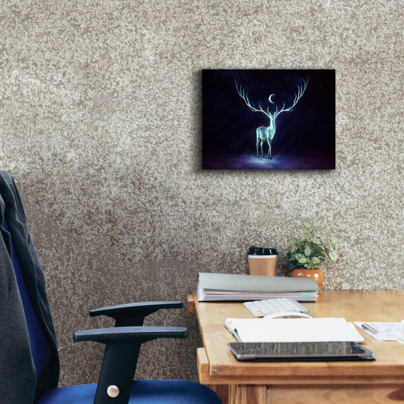 Reproduction d'art sur toile Aymara Nightbringer sur toile par JoJoes, H 12 po x l 16 po x P 0,75 po