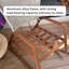 Chaise berçante simple en aluminium Balcon Casual-942539066