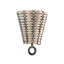 1 - Light Dimmable Earthen Bronze Flush Mount