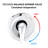High Tub Spout Shower System - Dual 2 In 1 Faucet With Valve. 7 Spray Patterns For Comfortable Shower. . Metal Structure. 1.8 Gpm. 59" Hose. 1/2" Connection Wall Mounted Faucet. Modes Head & Hand-127299584