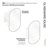 Recessed Framed 2 of Doors Medicine Cabinet with Adjustable Shelves-69958757