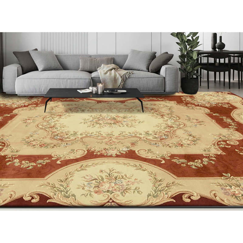 Tapis rectangulaire noué à la main
