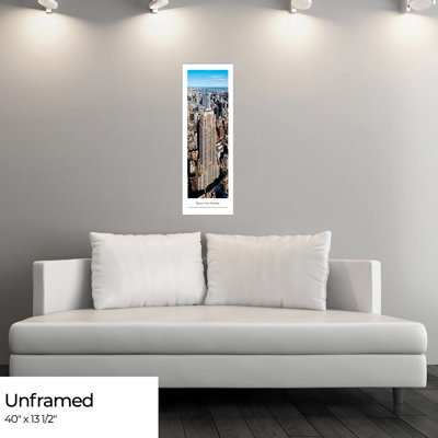 " Empire State Building " by James Blakeway Color Photography Print