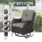 Dahlyla 8- Person Outdoor PE Wicker Sectional Seating Group with Fire Pit Table and Cushions-204568403-204568402