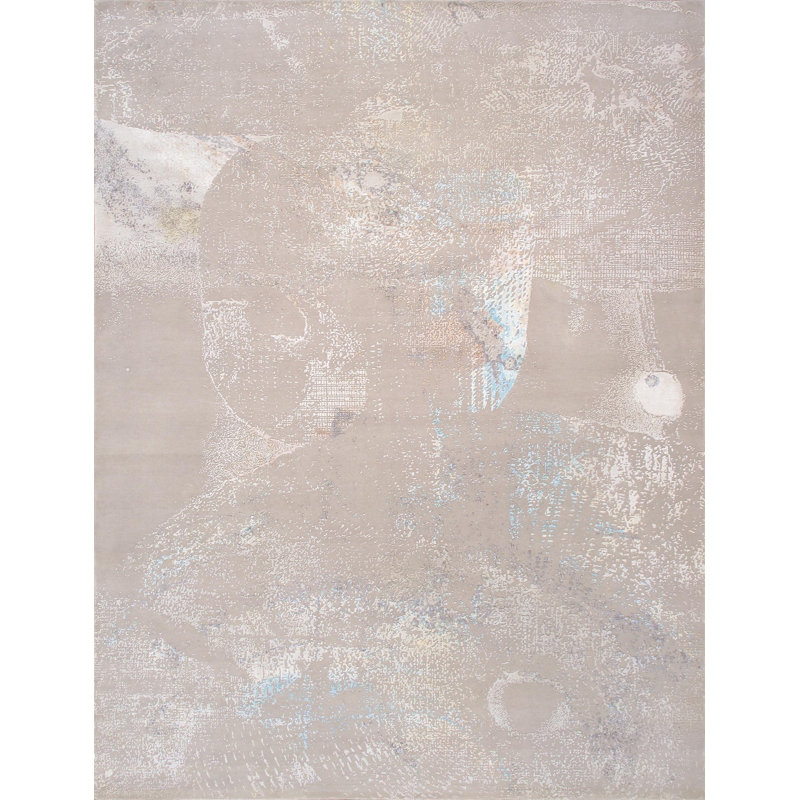 Hand Knotted Abstract Indoor Rug