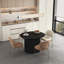 Table de salle à manger extensible pliable pour 1 à 10 personnes, console multifonctionnelle en bois extensible