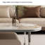 Table basse moderne simple ovale-110455608