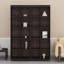 Lit escamotable mural Murphy avec portes de rangement-837319117