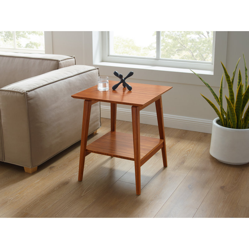 Solid Wood End Table