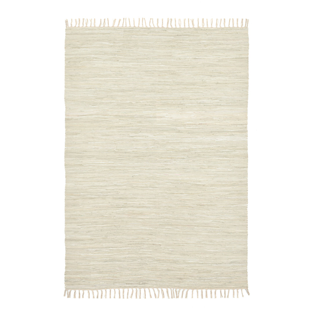 Flachgewebe-Teppich Pavonis in Beige