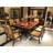 14'' H Cotton Upholstered Beech Armchair