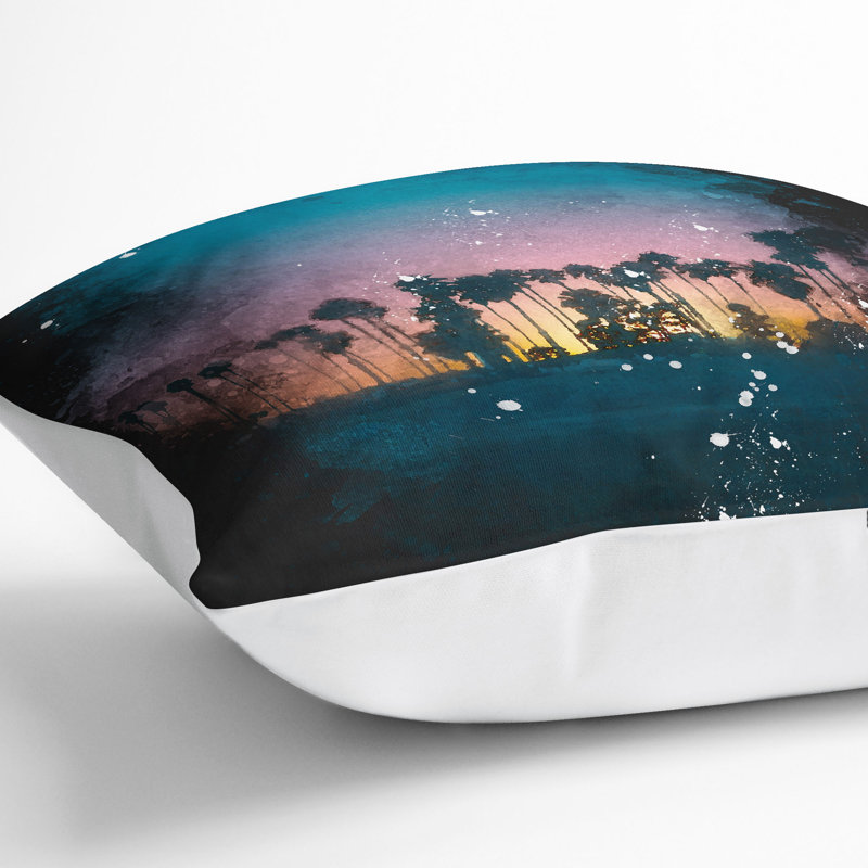 Square Cushion, 40cm H x 40cm W x 15cm D, White