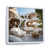 Cadre flottant blanc