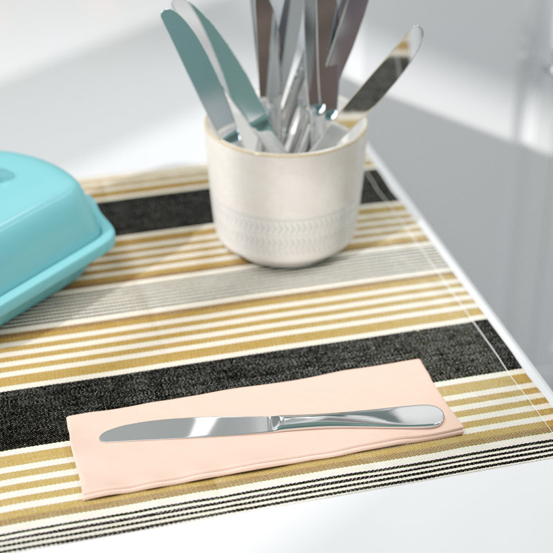 Couteau de table Rain en acier inoxydable