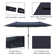 Rectangular 8 - Piece 6 - Person 152.4Cm L Outdoor Table Set