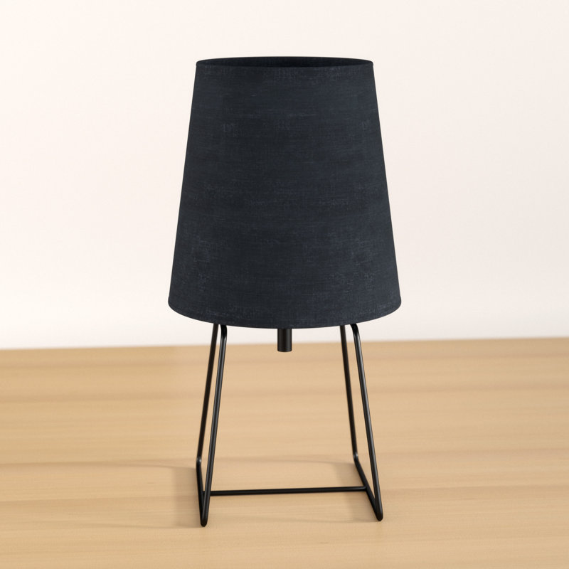 Lampe de table 13 po Reign, Noir