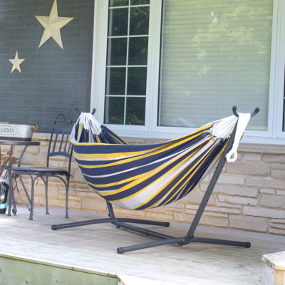 Emmaline Double Hammock with Stand