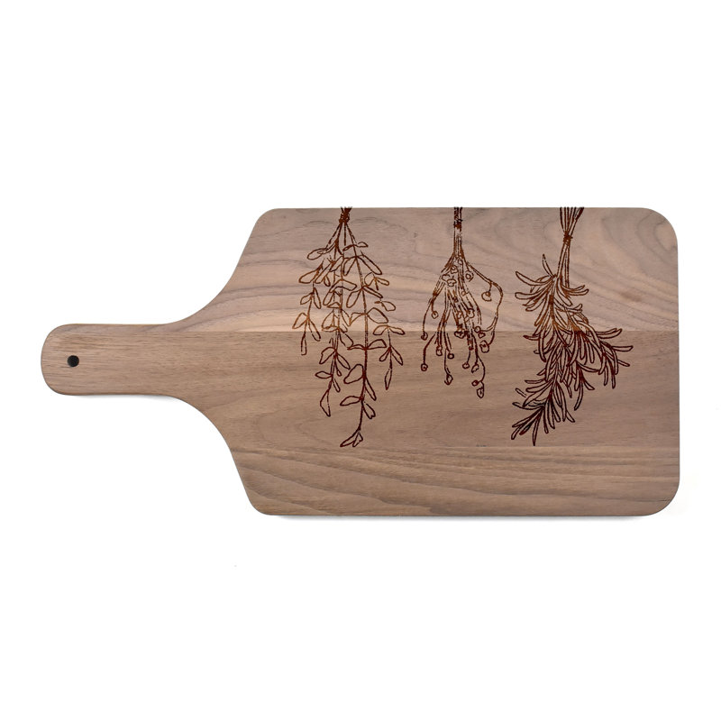 Dried Herbs Cutting Board