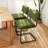 Aveon 19.6" H Mid-Century Modern Channel Velvet Cantilever Dining Chairs-131574341-132279774