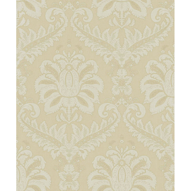 Tarn Traditional Damask Wallpaper, Medium Beige