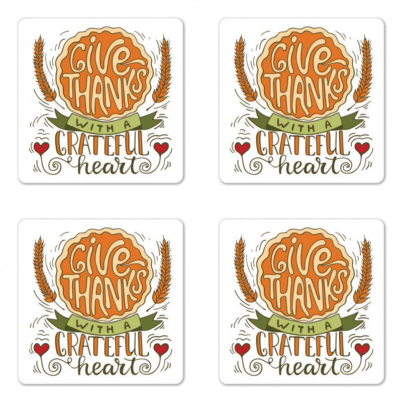 Sous-verre de thanksgiving