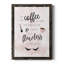 «May Your Coffee Be Strong», reproduction sur toile encadrée-1086587531-1086587533