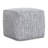 Nate 18"W Upholstered Cotton Square Pouf-521811670