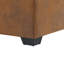 Faux Leather Fabric U-Shape Sectional Sleeper Sofa (Pull-Out Bed) With Storage Chaise