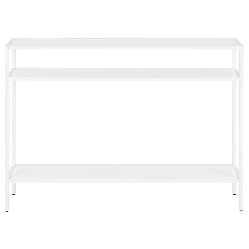 106.7cm Console Table, Matte White