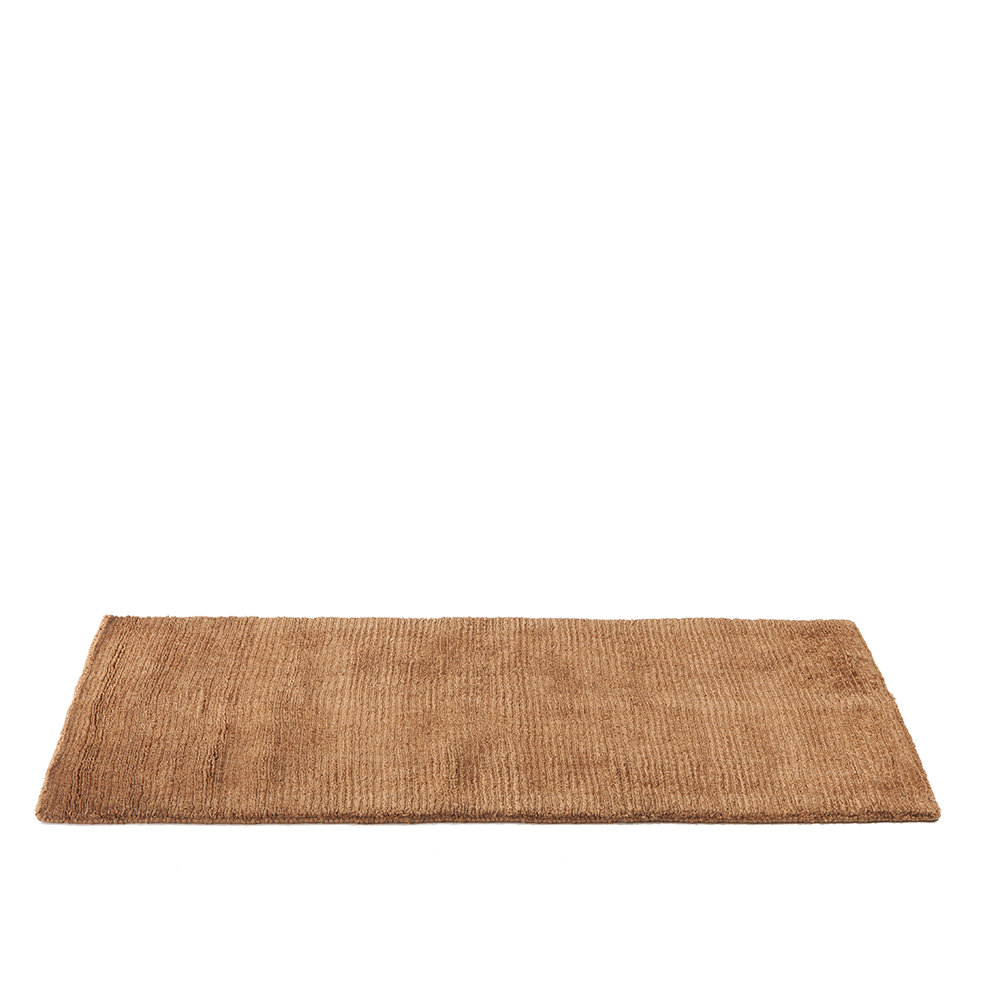 Solid Colour Hand Woven 60cm X 140cm Area Rug