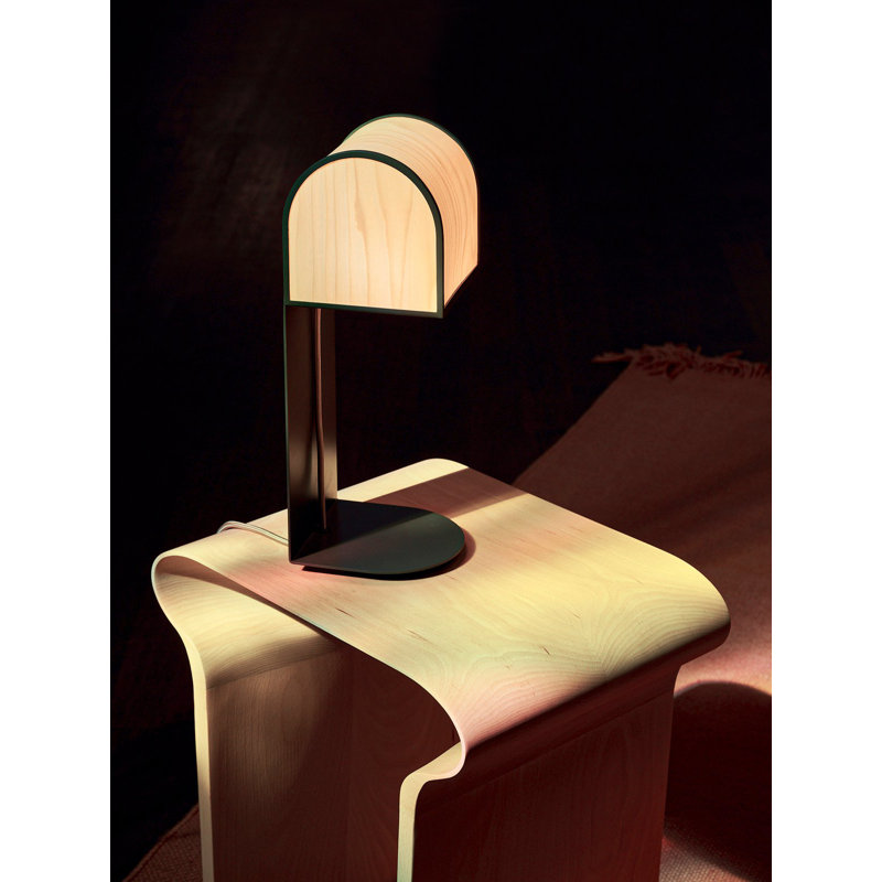 Lampe de table osca - base à intensité variable G9, Earl Grey, Natural White