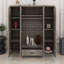 Armoire 4 portes avec tiroir coulissant-1437769371