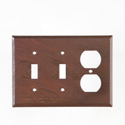 3-Gang Toggle Light Switch / Duplex Outlet Combination Wall Plate -  Irvin's Tinware, SWTC TNRT 379DSORT