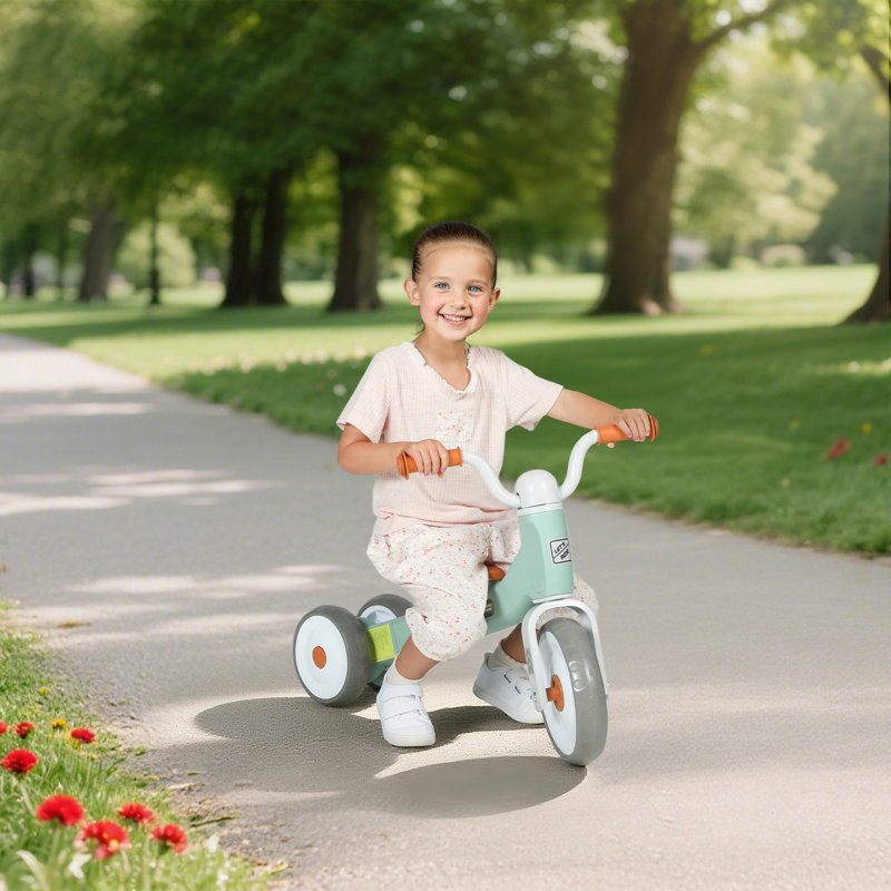 AIYAPLAY Baby Balance Bike for 1-3 Years Boys Girls No Pedal 3 Wheels, Green 