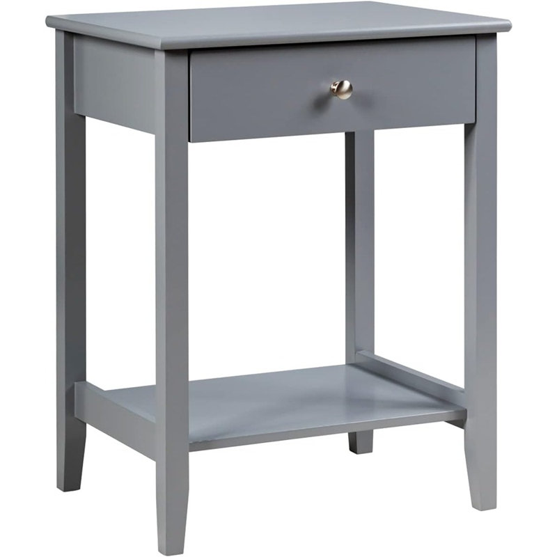 Adris 18.5'' W Nightstand, Gray
