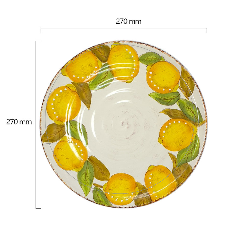 Sorrento - Dinner Plate - Multi-coloured