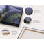 Provence Lavender Focus - Mauve champ floral, art mural sur toile tendue-130724199